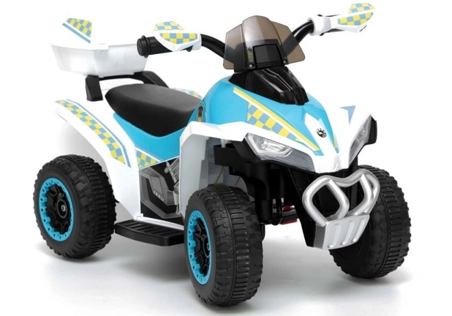 Genopladelig Firehjuling GTS1188-A Politi Hvid