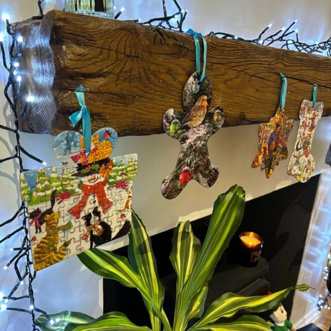 Gibsons julekalender puslespil Festlige favoritter i 24 dage