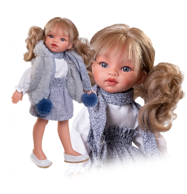 Antonio Juan 25297 EMILY - realistisk dukke med hele krop i vinyl - 33 cm