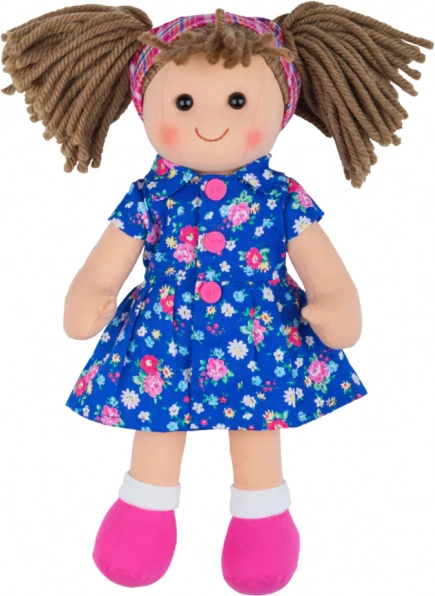 Bigjigs Toys stofdukke Hollie 28 cm