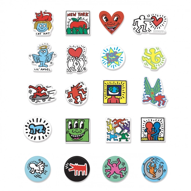 Vilac Træ Magnetter Keith Haring