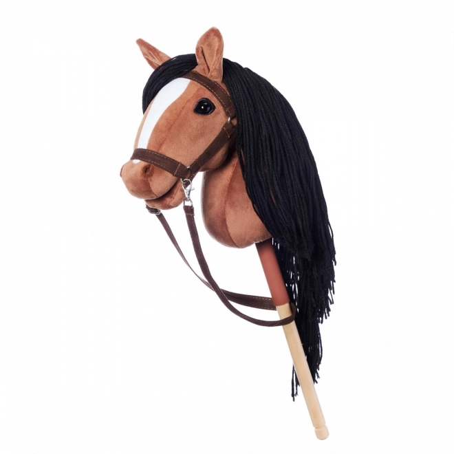 Hest på pind Hobby Horse HOPPIHORSE mørkebrun