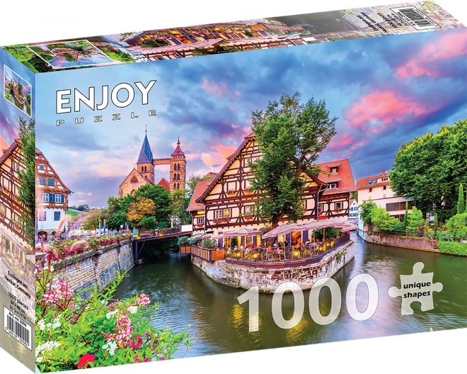 Nyd puslespil Esslingen am Neckar Tyskland 1000 brikker