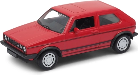 Welly Volkswagen Golf I GTI 1:34 rød bilmodel
