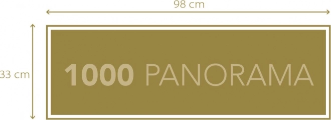 Panorama Puzzle Avengers 1000 Brikker