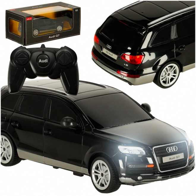 Fjernstyret bil Audi Q7 1:24 sort