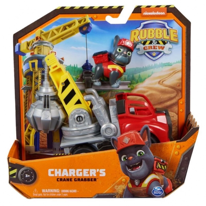Køretøj Paw Patrol Rubble og hans Hold Kran