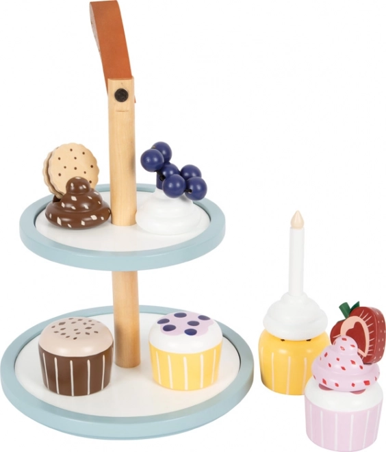 Small foot Kageholder til muffins