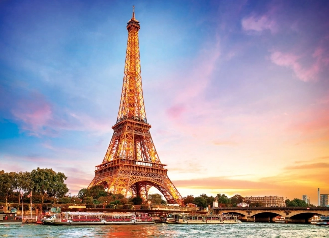 EUROGRAPHICS Puslespil Eiffeltårnet, Paris 1000 brikker