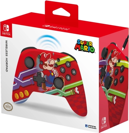 Trådløs controller til Nintendo Switch – Super Mario HORIPAD