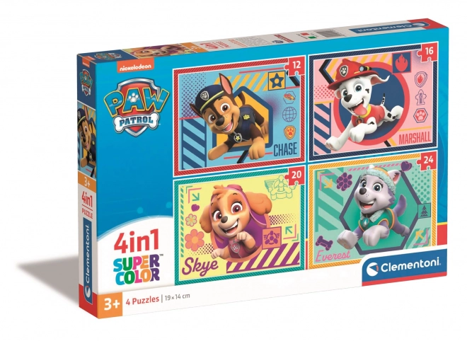 Puslespil 4i1 Paw Patrol