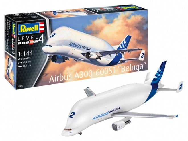 Plastikmodelle fly Airbus A300-600ST Beluga 1/144