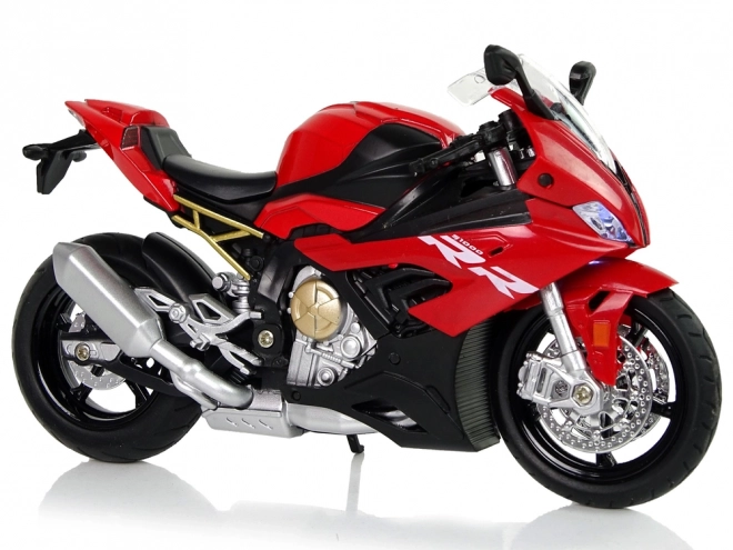BMW S1000RR motorcykelmodel Røde lyde Lys