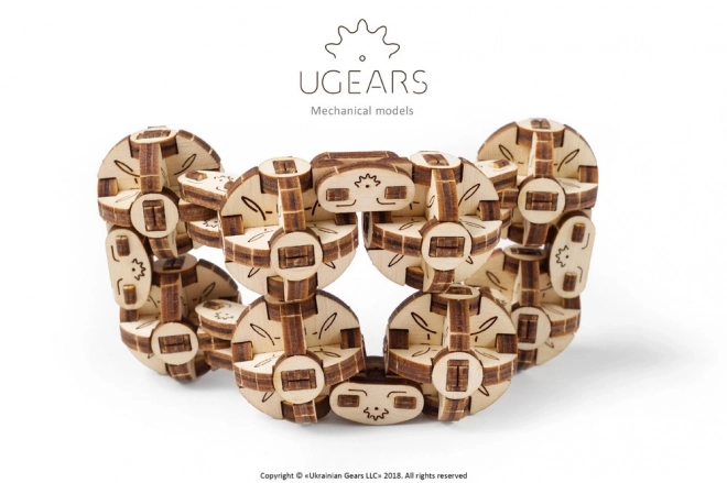 Ugears 3D puslespil - Flexi kube 144 stykker