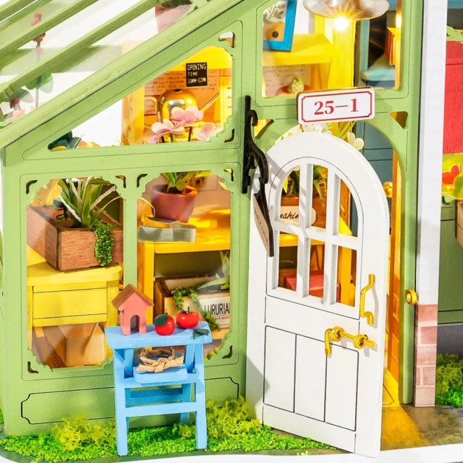 Forårsblomster - DIY Miniaturedukkehus