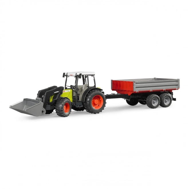 Bruder Traktor CLAAS Nectis 267F med læsser og anhænger