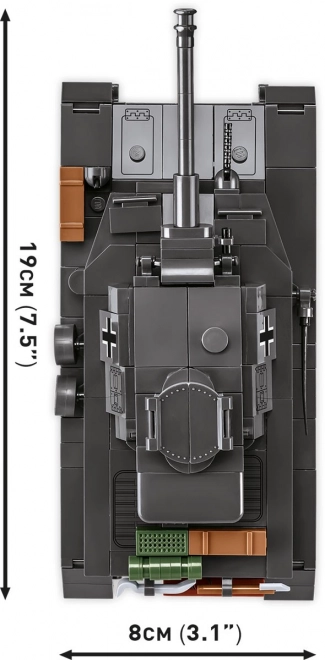 COBI 3127 Anden Verdenskrig Tysk tank Panzerkampfwagen IV Ausf. G 1:35