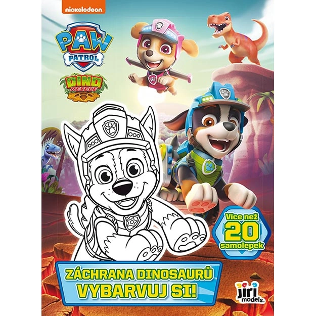 Farvelæg! Paw Patrol Dinosaurredning