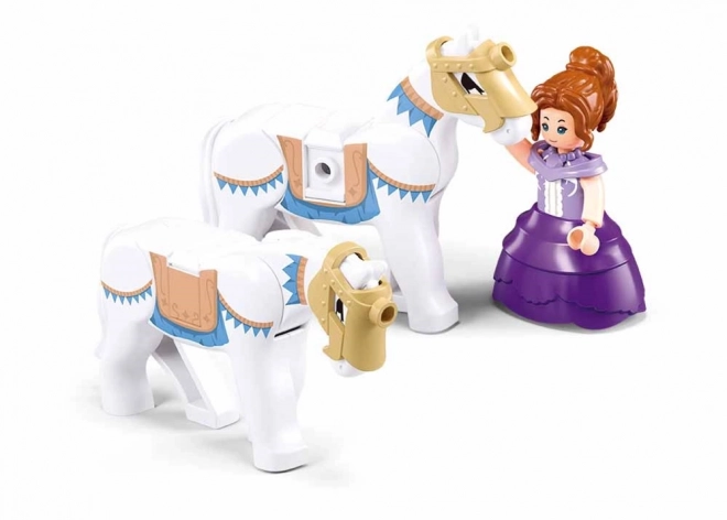 Indeholder figurer og hesteteam