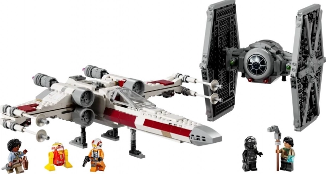 LEGO Star Wars 75393 TIE og X-wing stjernejager - kombineret byggesæt