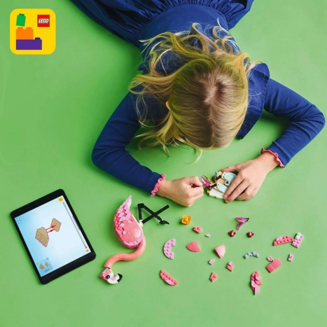LEGO Creator 3 i 1 31170 Vilde dyr: Lyserød flamingo
