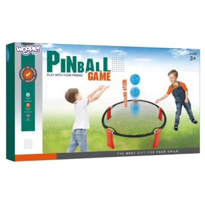 Smash Ball spil for færdigheder med trampolin