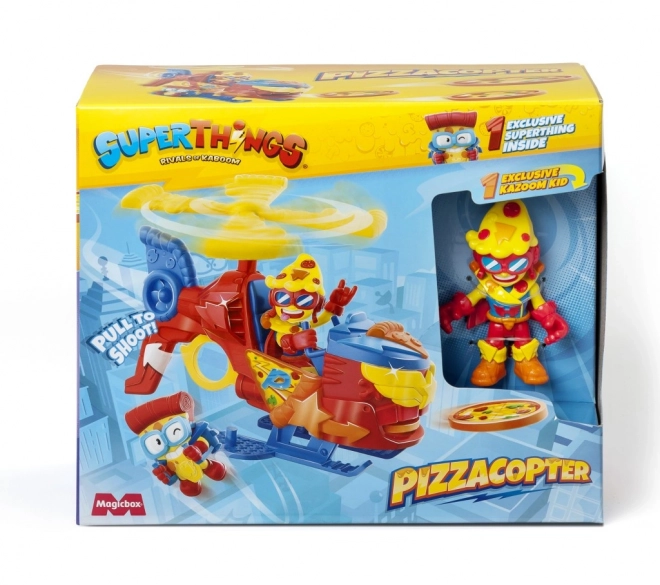 SuperThings Pizzacopter med diskudskyder