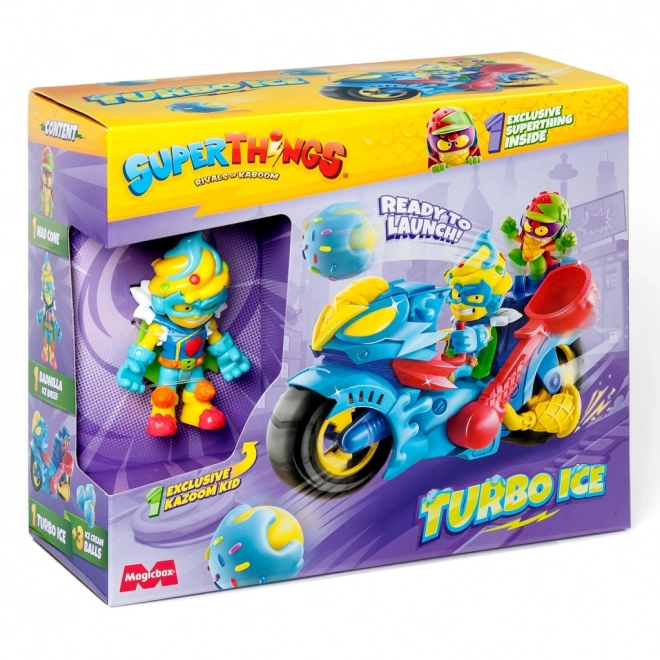 Superthings med turbo motorcykel turbo is