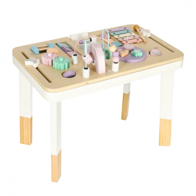 Interaktivt montessori bord Lulilo rosa