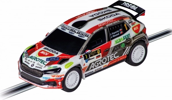 Bane-bil Škoda Fabia RS Rally2 Kopecký 1:43