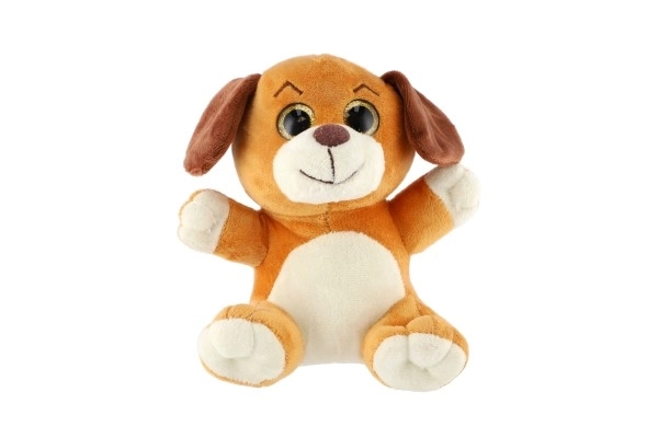 Dyr plys store øjne 18 cm på kortet