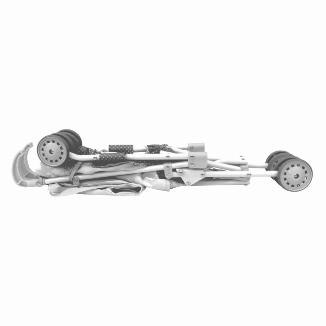 DeCuevas 90086 Sammenklappelig dukkevogn golfvogn FUNNY 2023 - 56 cm