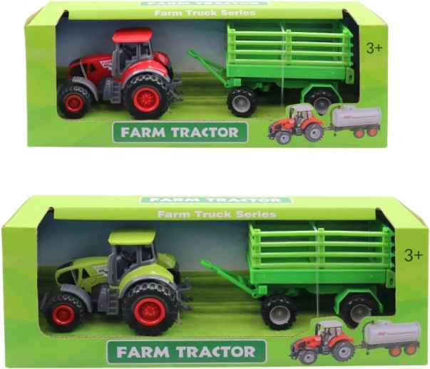 Traktor med anhænger til børn