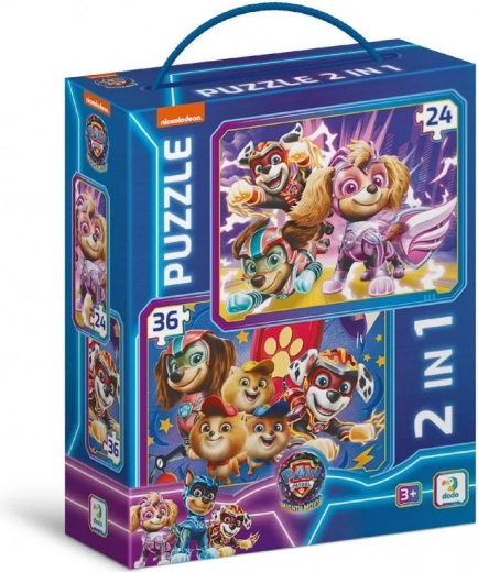Børnepuslespil Paw Patrol Poter redder verden 2i1