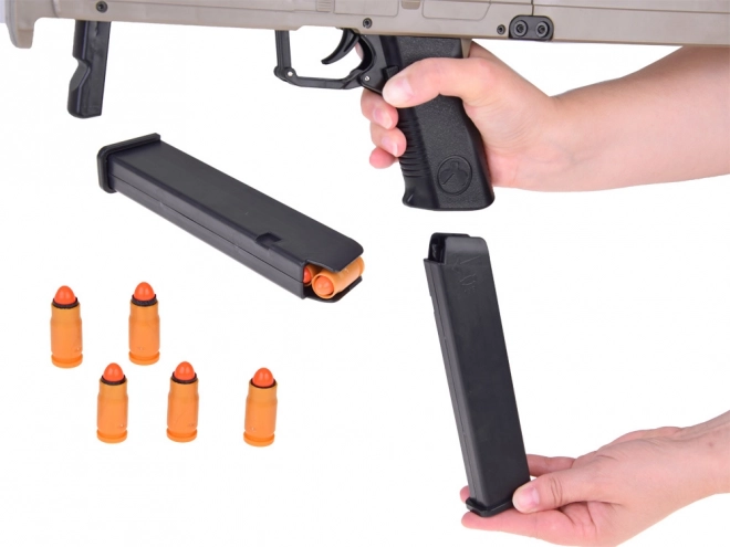 Karabin med skumammunition