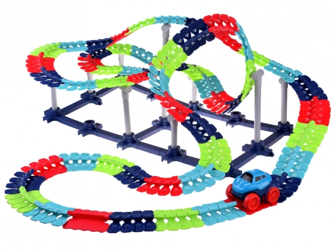 Lang fleksibel racerbane + bil 291 dele ZA4768