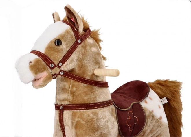 Gyngende hest Mustang med hjul