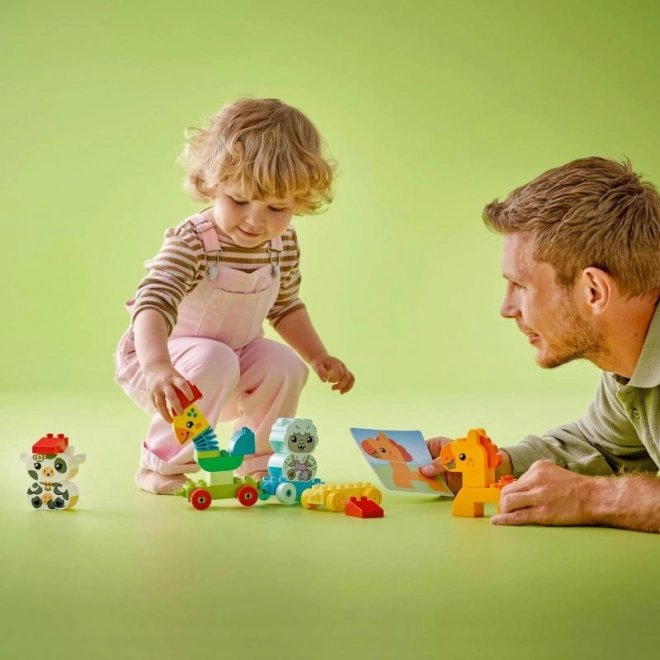 LEGO® DUPLO® 10412 Tog med dyrebørn