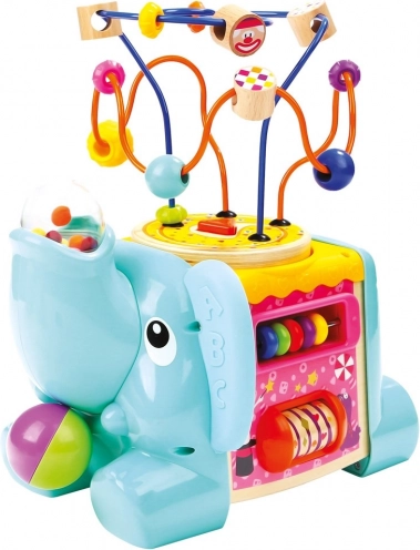 Motorisk terning elefant BINO