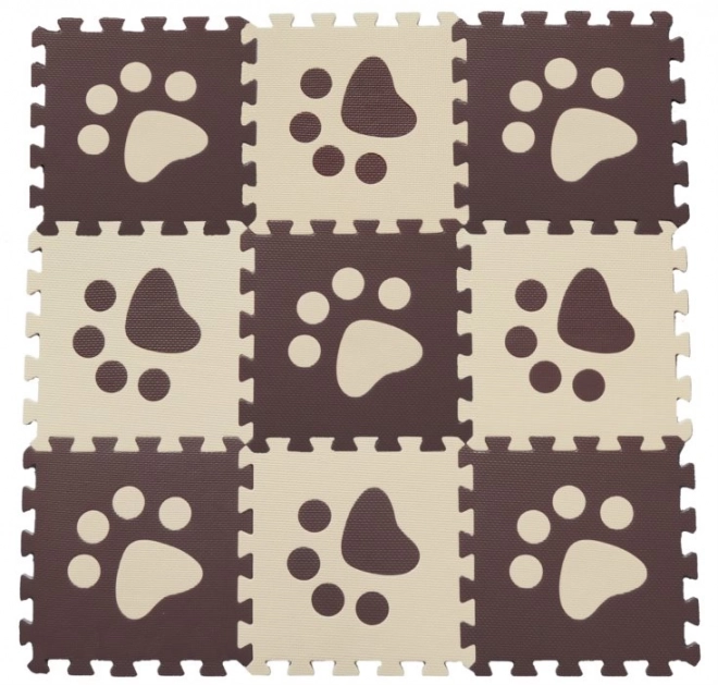 Skum BABY puslespil Brune poter H (29,5x29,5)
