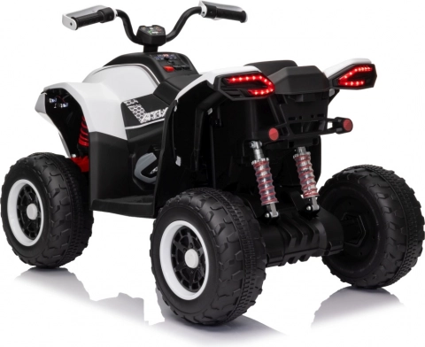 Børne ATV Fast Wheel hvid