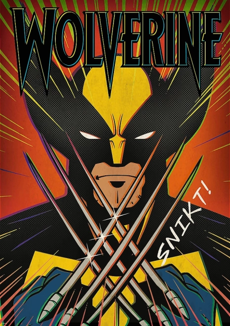 Puzzle Trefl Premium Plus X-Men: Wolverine 1000 brikker