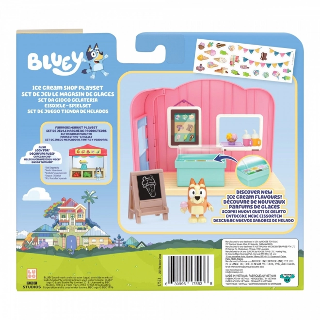 Bluey Mini Isbutik Legetøj