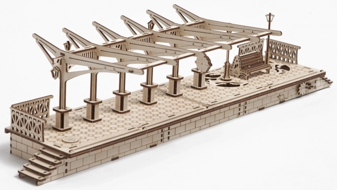 Ugears 3D puslespil - Station 196 dele
