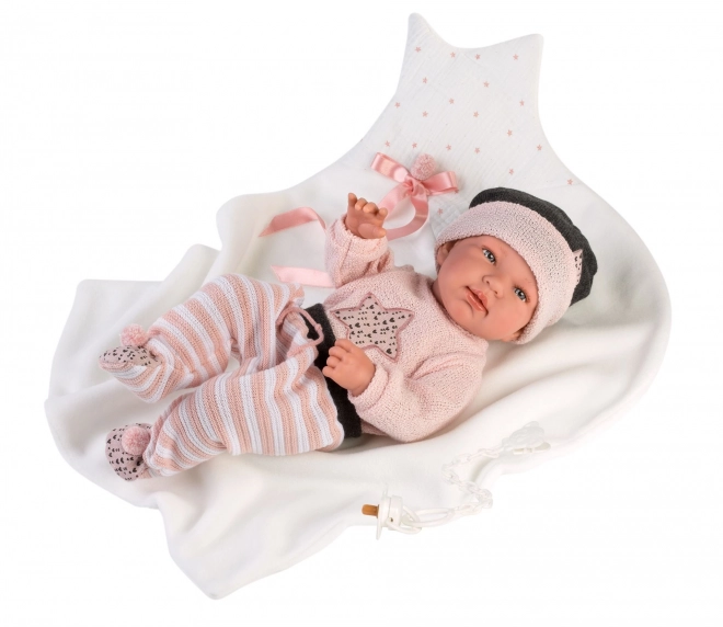 Llorens M843-26 tøj til dukken baby NEW BORN størrelse 43-44 cm