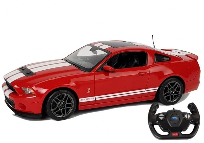 Racerbil med fjernstyring Ford Shelby GT500 1:14 rød