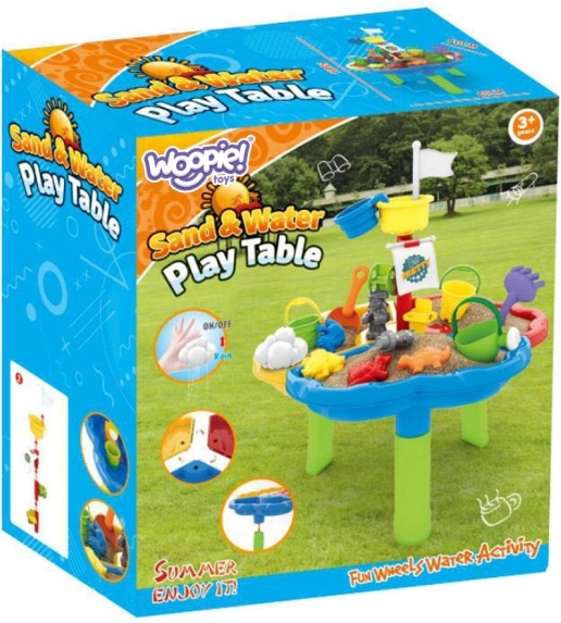 WOOPIE Vand- og sandbord 3i1 Piratskib