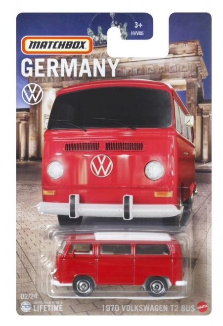Samling af europæiske modellbiler fra Matchbox