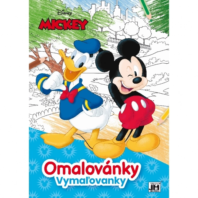 Farvebog A4 Mickey Mouse