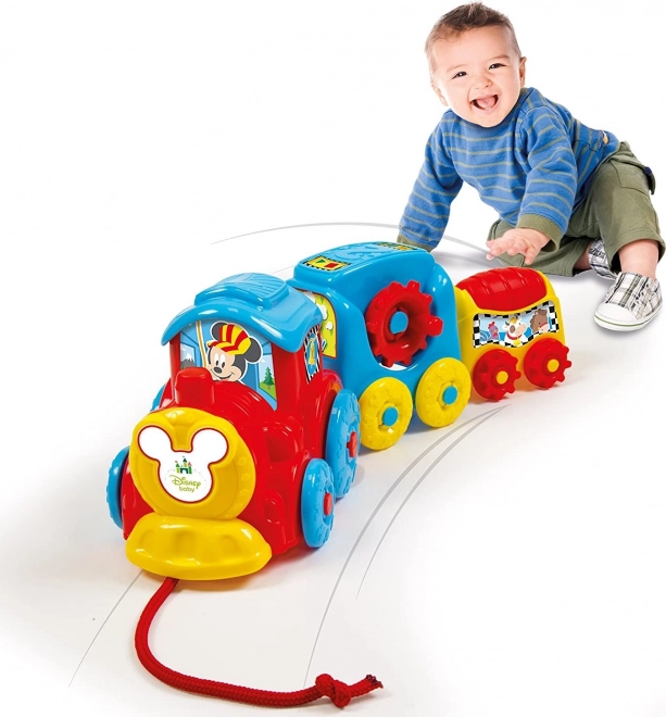CLEMENTONI BABY Disney Interaktiv Stabeltog
